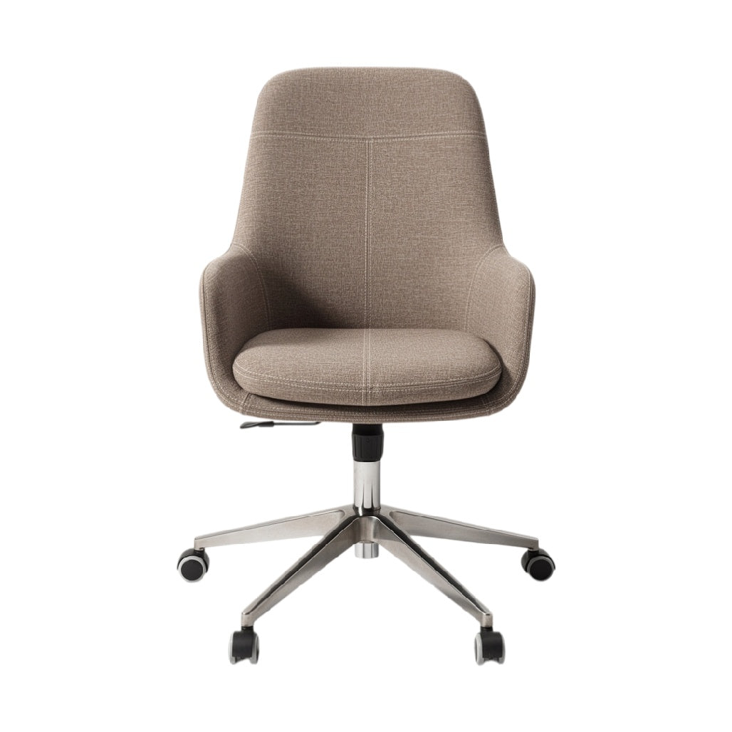 **Chaise de bureau ergonomique avec roulettes et design moderne**